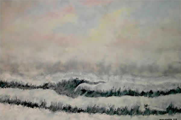 SEASCAPE ONE painted by DAVID APPLEYARD
