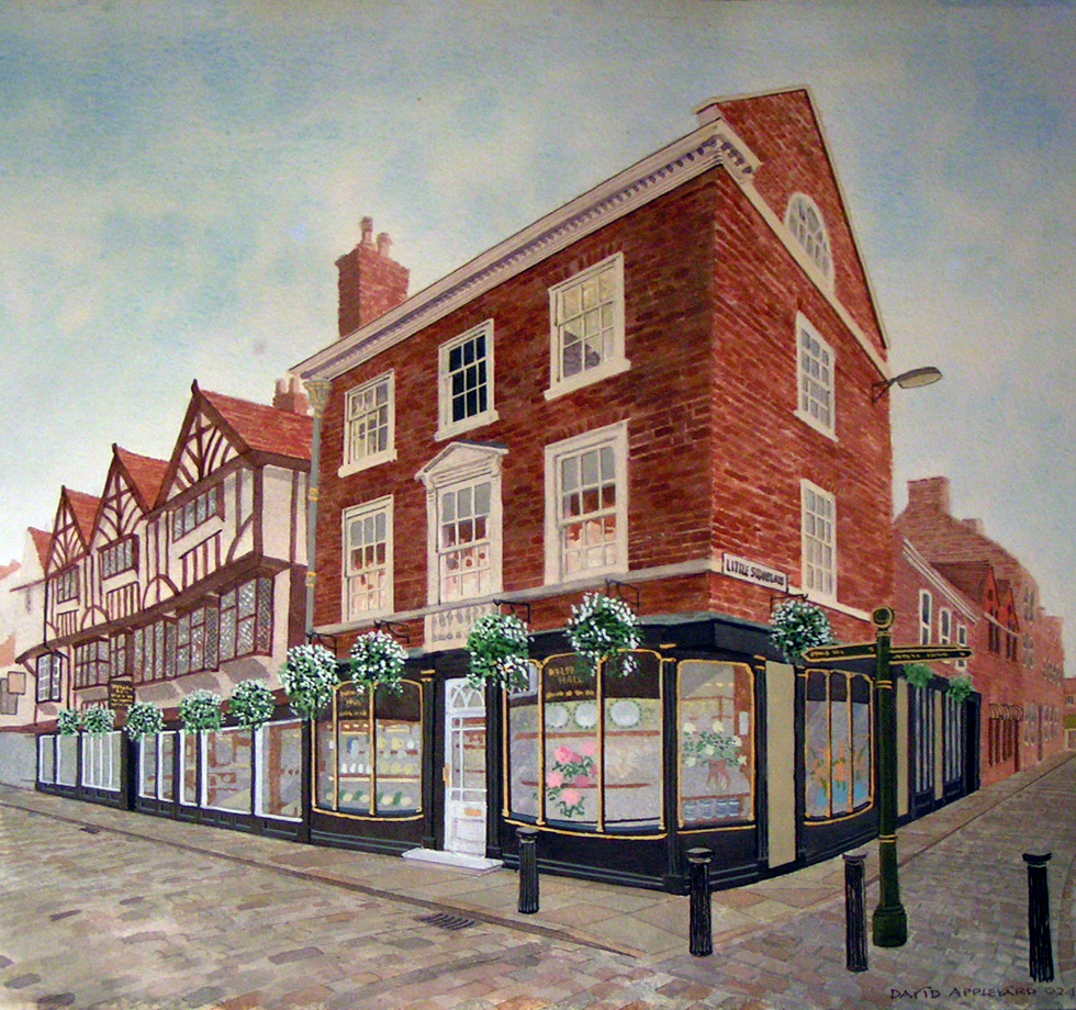 ONE OF YORK'S FINEST, MULBERRY HALL, STONEGATE painted by DAVID APPLEYARD