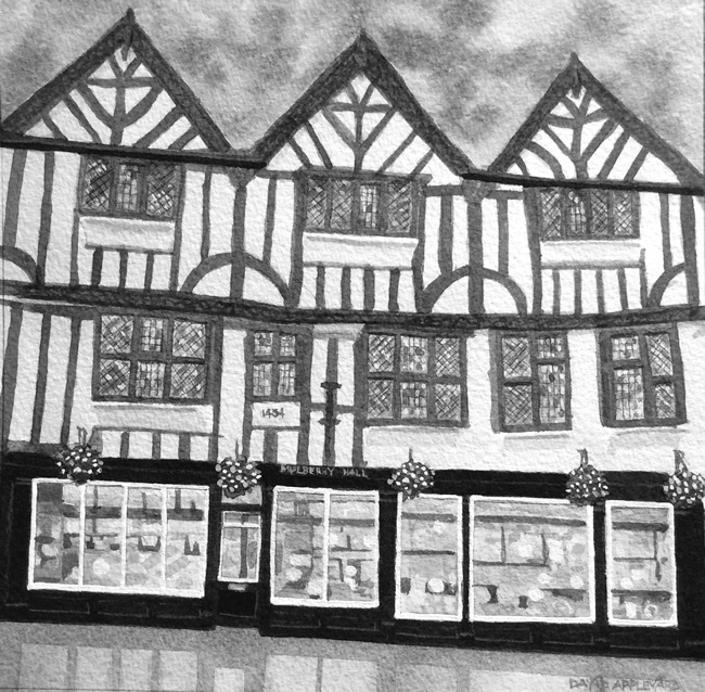 ONE OF YORK'S FINEST, MULBERRY HALL painted by DAVID APPLEYARD