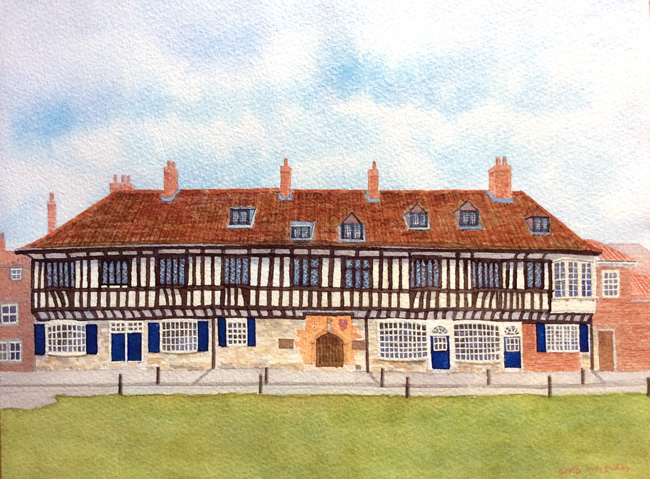 ONE OF YORK'S FINEST, ST WILLIAM'S COLLEGE painted by DAVID APPLEYARD