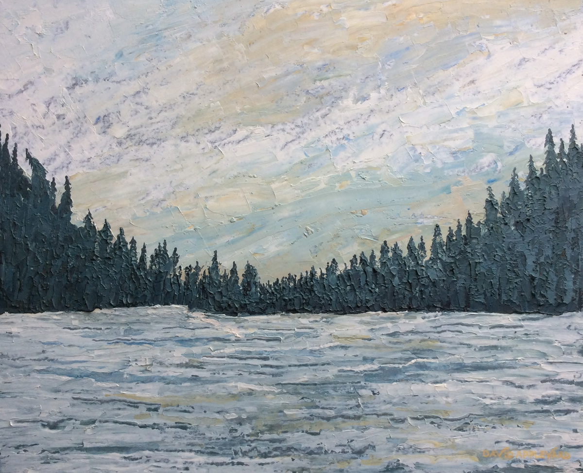 CANADIAN LANDSCAPE painted by DAVID APPLEYARD